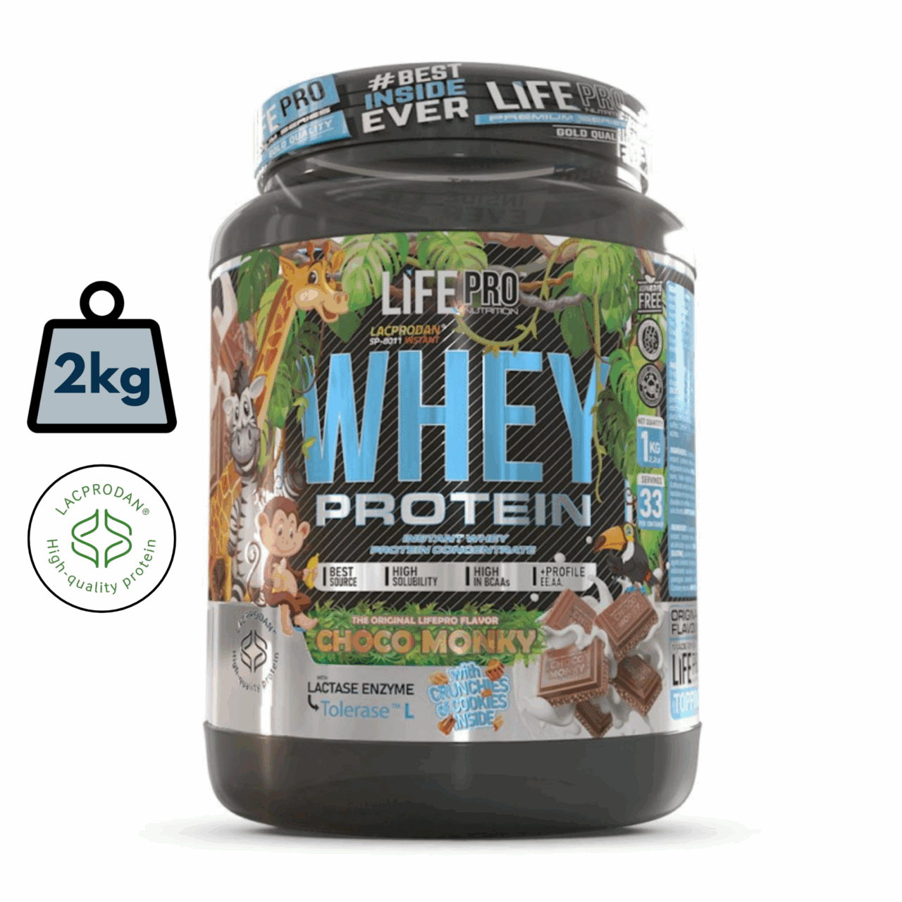 Whey concentrada 2kg LifePro