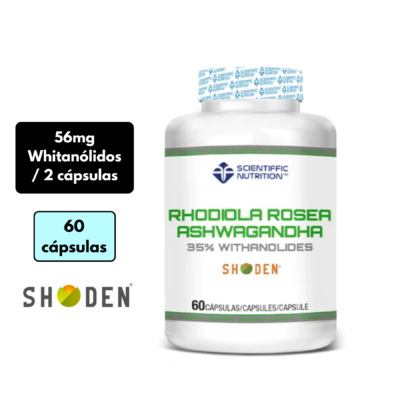 Ashwagandha Shoden + Rhodiola Scientiffic Nutrition
