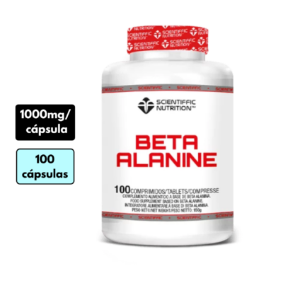 Beta Alanina 100 Capsulas Scientiffic Nutrition
