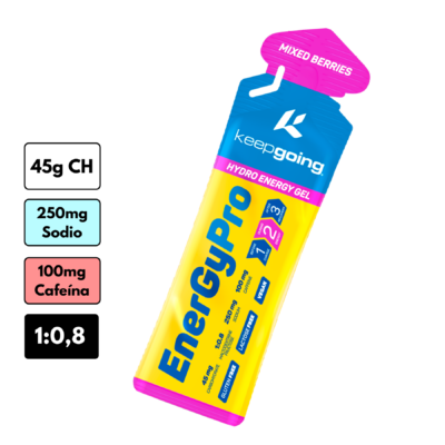 EnergyPro Gel 75g KeepGoing Con Cafeína