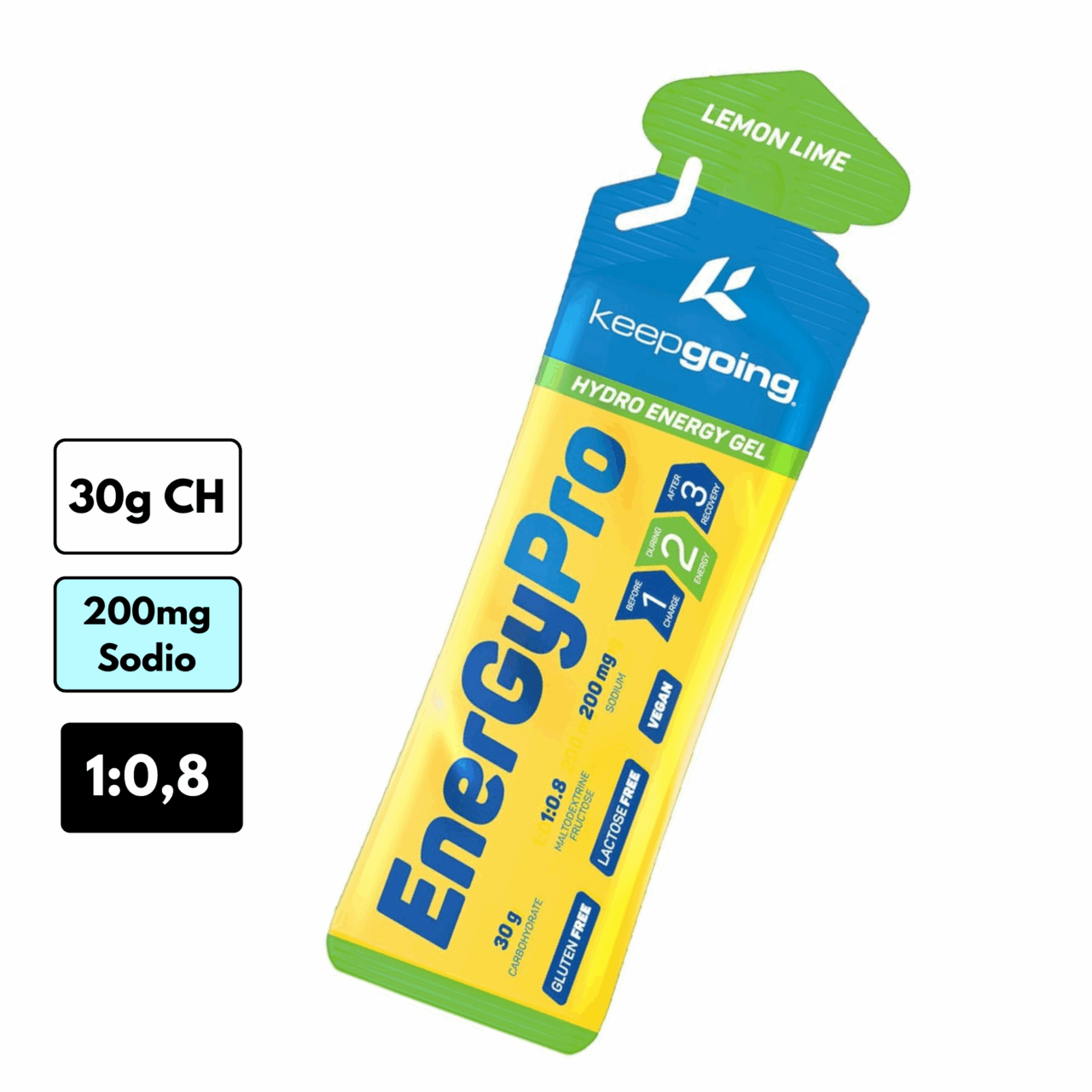 EnergyPro Gel 60g KeepGoing Sin Cafeina