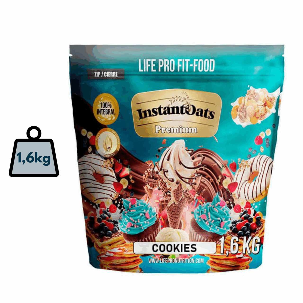 Harina de avena Lifepro