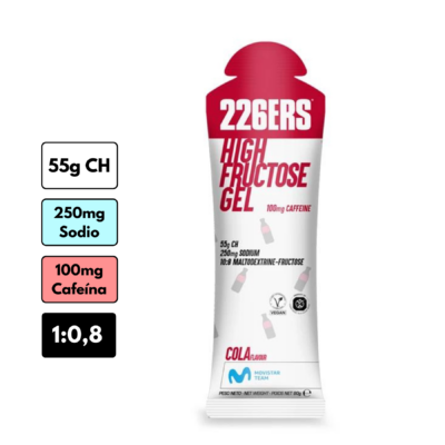High Fructose Gel 226ers Con Cafeína