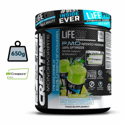 Creatina Creapure de LifePro 500g Sabores