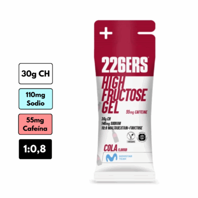 High Fructose XS Gel 226ers Con Cafeína