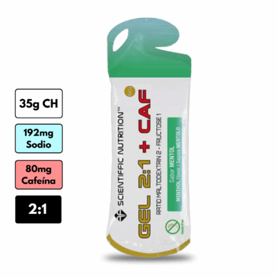 Gel 2.1 Scientiffic Nutrition Con Cafeína