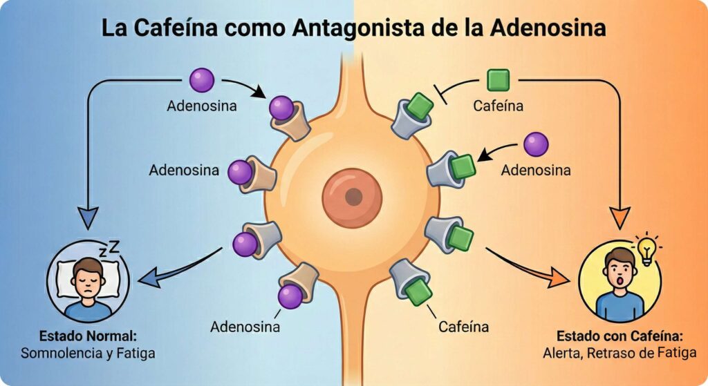 Cafeína y Adenosina